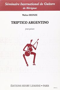 Triptico argentino --- guitare