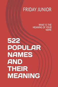 522 Popular Names and Their Meaning