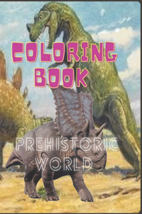 Coloring Book Prehistoric World