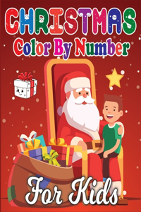 Christmas Color By Number For Kids