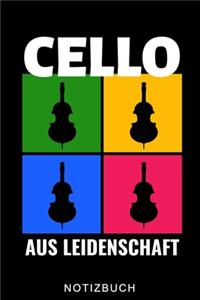 Cello Aus Leidenschaft Notizbuch