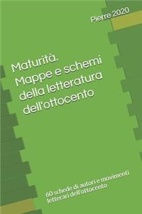 Maturità. Mappe e schemi della letteratura dell'ottocento