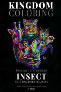 Insect Coloring Book for Adults