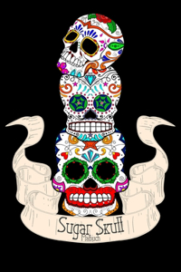Sugar Skulls Malbuch