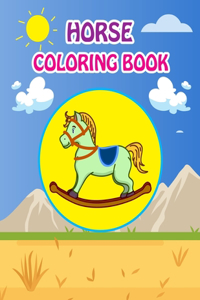 Horse Coloring Book