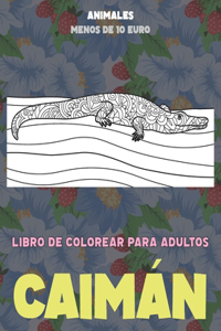 Libro de colorear para adultos - Menos de 10 euro - Animales - Caimán