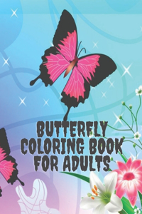 Butterfly Coloring Book for Adults