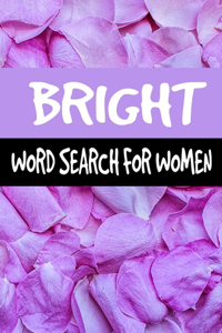 Bright Word Search For Women