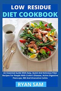 Low Residue Diet Cookbook