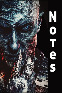 The Dark Lord Rises Horror, Gothic, Dark Wide-Ruled Notebook, Journal, Diary, and/or Log