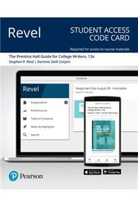 Revel for the Reid Guide for College Writers -- Access Card