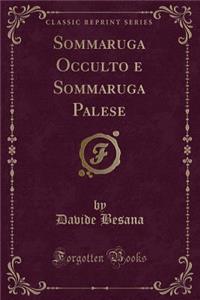 Sommaruga Occulto E Sommaruga Palese (Classic Reprint)