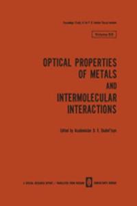 Optical Properties of Metals and Intermolecular Interactions