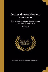 Lettres d'Un Cultivateur Américain