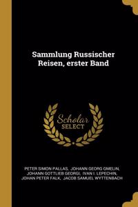Sammlung Russischer Reisen, erster Band