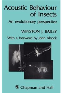 Acoustic Behaviour of Insects