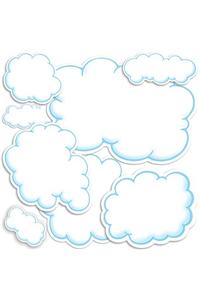 Clouds Accent Punch-outs