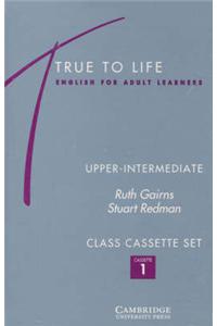 True to Life Upper-Intermediate Class Audio Cassette Set (2 Cassettes): Upper-intermediate Class