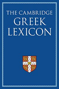 Cambridge Greek Lexicon 2 Volume Hardback Set