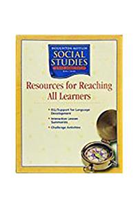 Houghton Mifflin Social Studies: Rch All Lrn Blm L5v1 Early Us History: Early Years