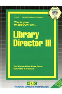 Library Director III