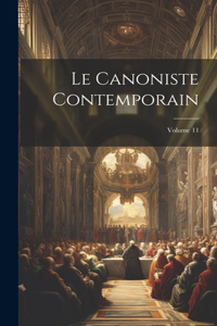 Canoniste contemporain; Volume 11