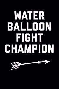 Water Balloon Fight Champion