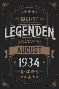 Wahre Legenden wurden im August 1934 geboren