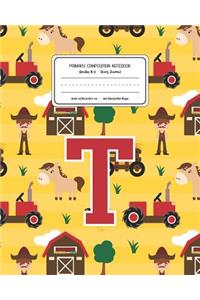 Primary Composition Notebook Grades K-2 Story Journal T