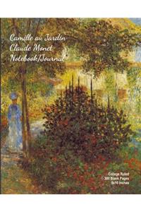 Camille au Jardin - Claude Monet - Notebook/Journal