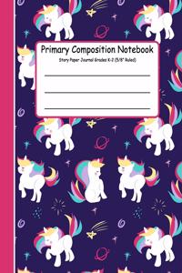 Primary Composition Notebook Story Paper Journal