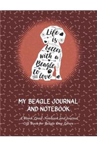 My Beagle Journal and Notebook
