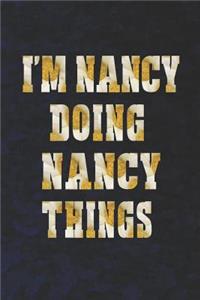 I'm Nancy Doing Nancy Things