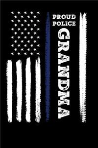 Proud Police Grandma