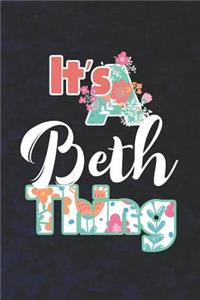 It's Beth Thing