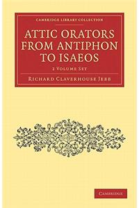 Attic Orators from Antiphon to Isaeos 2 Volume Paperback Set
