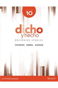 Dicho y heco