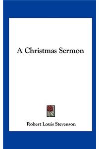 A Christmas Sermon