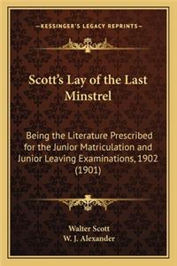 Scott's Lay of the Last Minstrel
