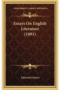 Essays on English Literature (1891)