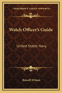 Watch Officer's Guide