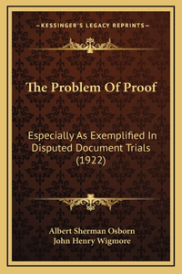 Problem Of Proof