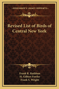 Revised List of Birds of Central New York