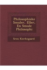 Philosophiske Smuler, Eller, En Smule Philosophi