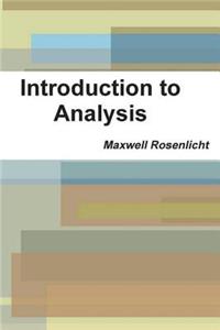 Introduction to Analysis