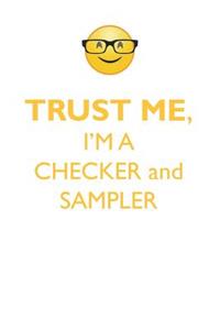 TRUST ME, I'M A CHECKER & SAMPLER AFFIRMATIONS WORKBOOK Positive Affirmations Workbook. Includes