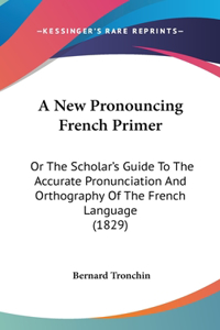 New Pronouncing French Primer