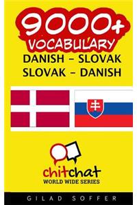 9000+ Danish - Slovak Slovak - Danish Vocabulary