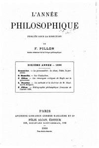 L'Année Philosophique, Volume 10