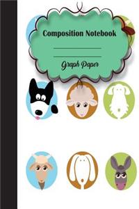 Graph Rued Composition Notebook 8